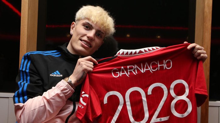 Garnacho Dapat Kontrak Baru Dari Manchester United 